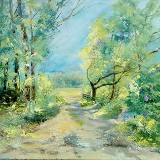Summer Trail - Tansley Acrylic (72 x 56 cm)